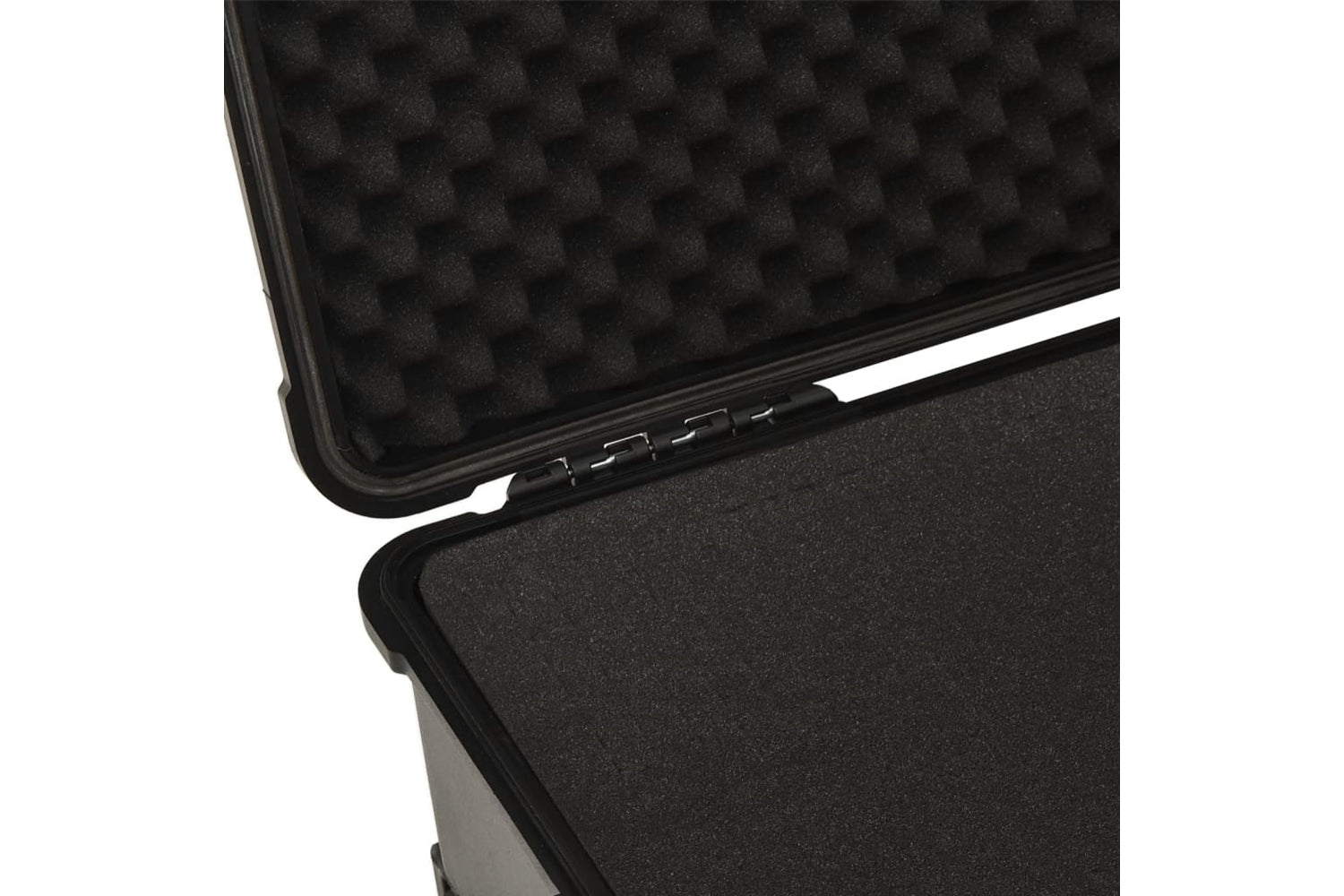 vidaXL 51797 Wheeled Flight Case Black 58x45x27cm Pp-9