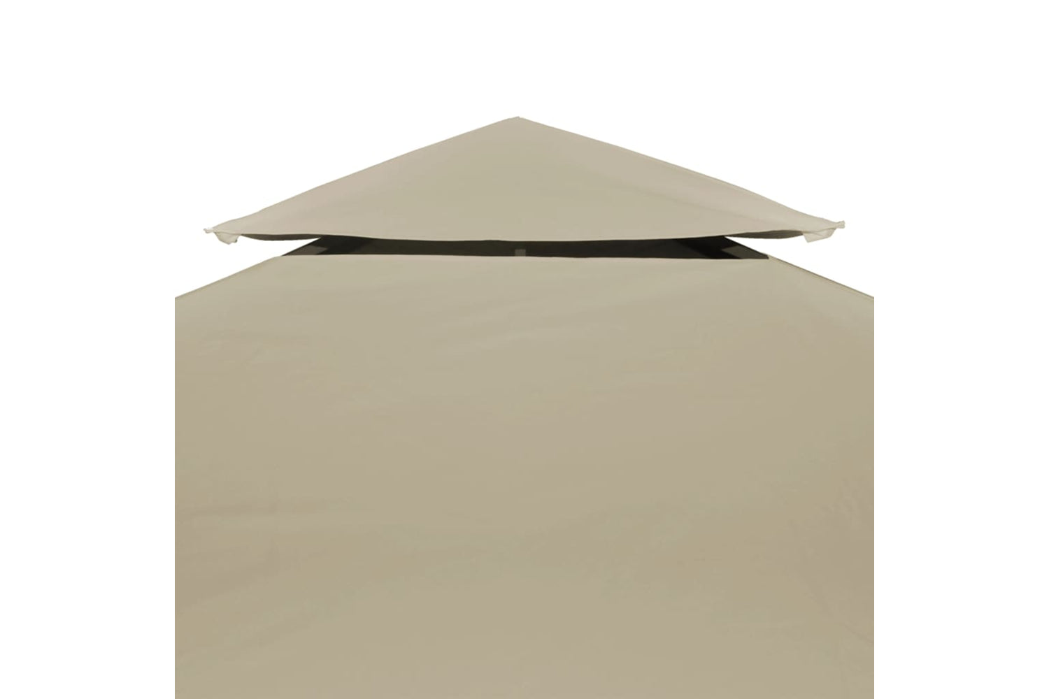 Vidaxl Gazebo Cover Canopy Replacement 310 G / M2 Beige 3 X 3 M-3