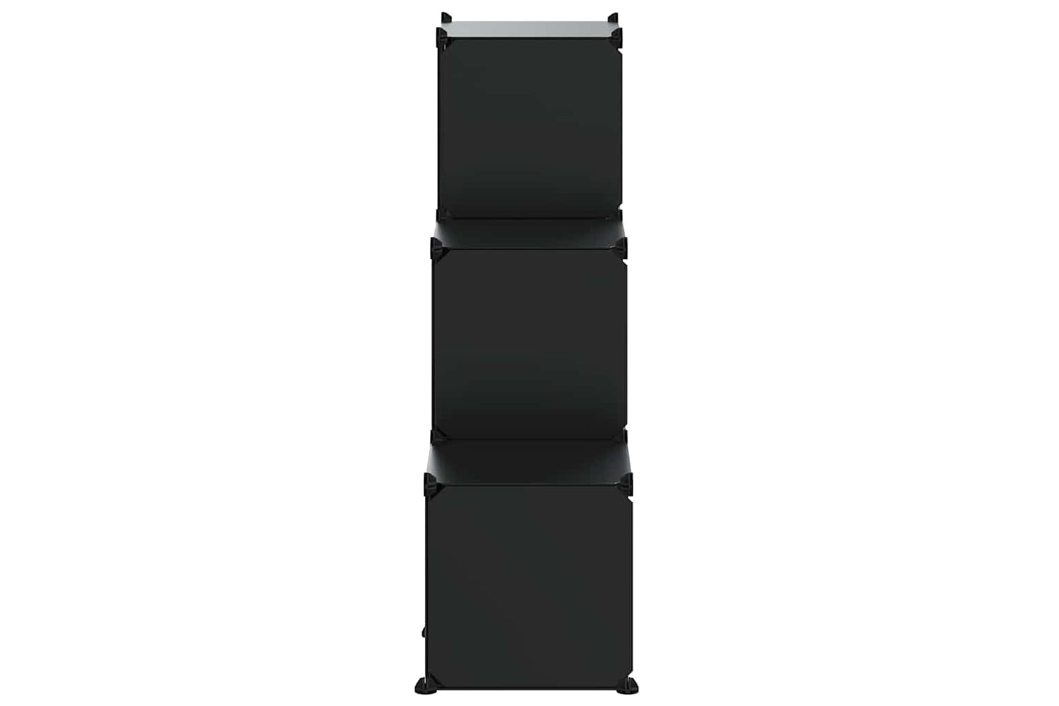 Vidaxl 340548 Storage Cube Organiser With 6 Cubes Black Pp-5