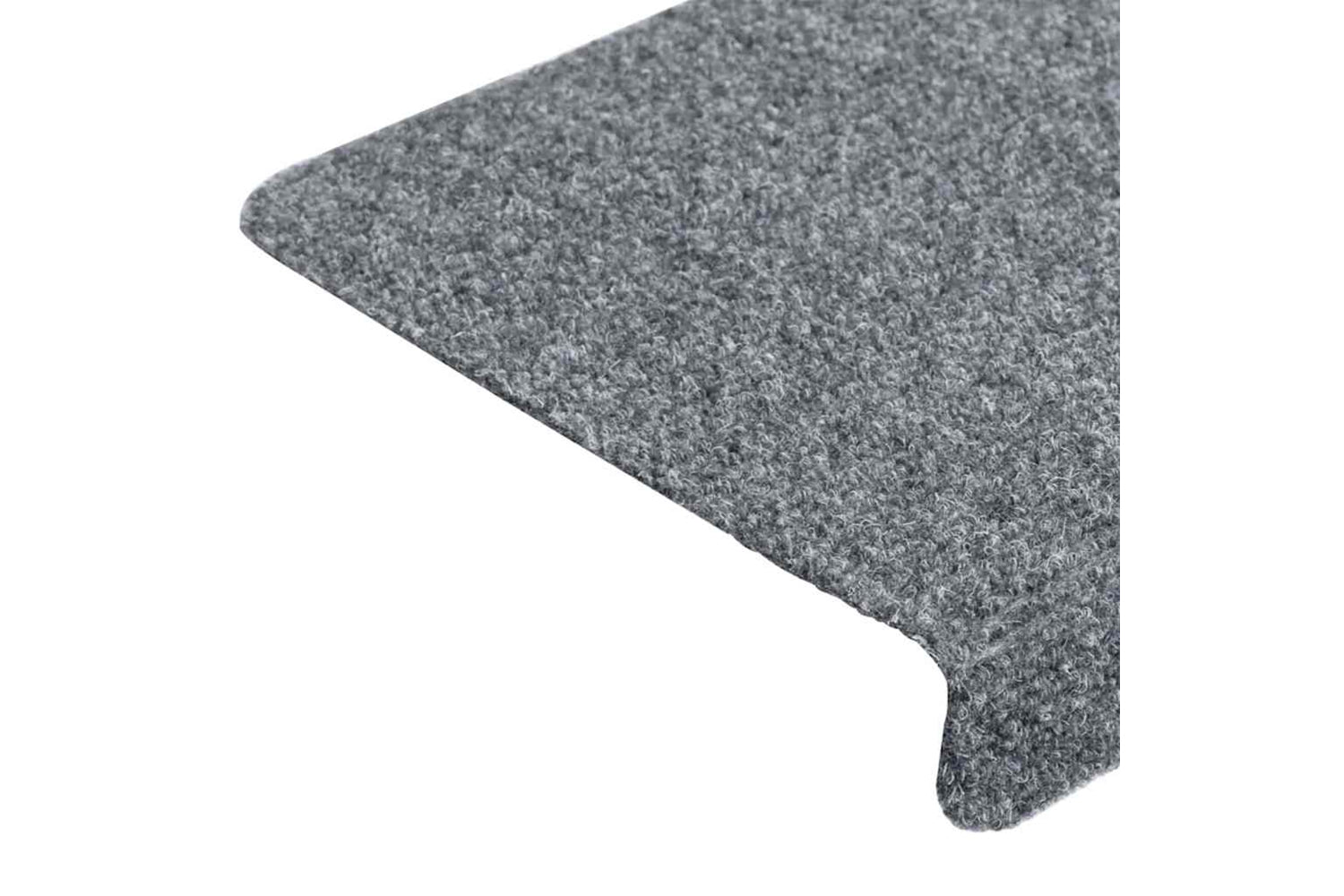 vidaXL Stair Mats 5 Pcs Light Grey 65x21x4cm Needle Punch-5