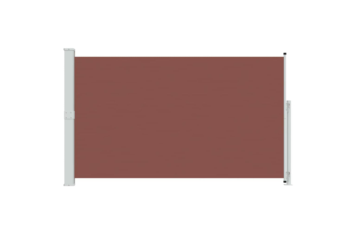 vidaXL 313402 Patio Retractable Side Awning 180x300cm Brown-3