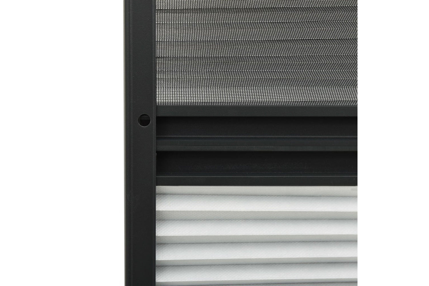 vidaXL 148684 Plisse Insect Screen For Windows Aluminium 80x120cm With Shade-5