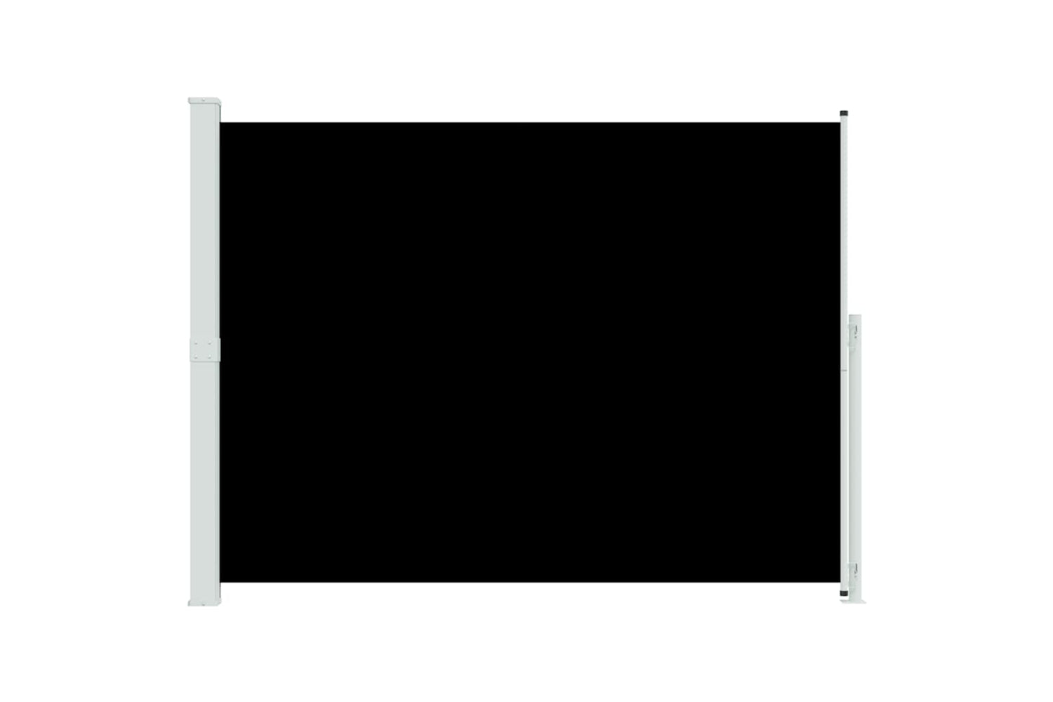vidaXL 313423 Patio Retractable Side Awning 220x300cm Black-3