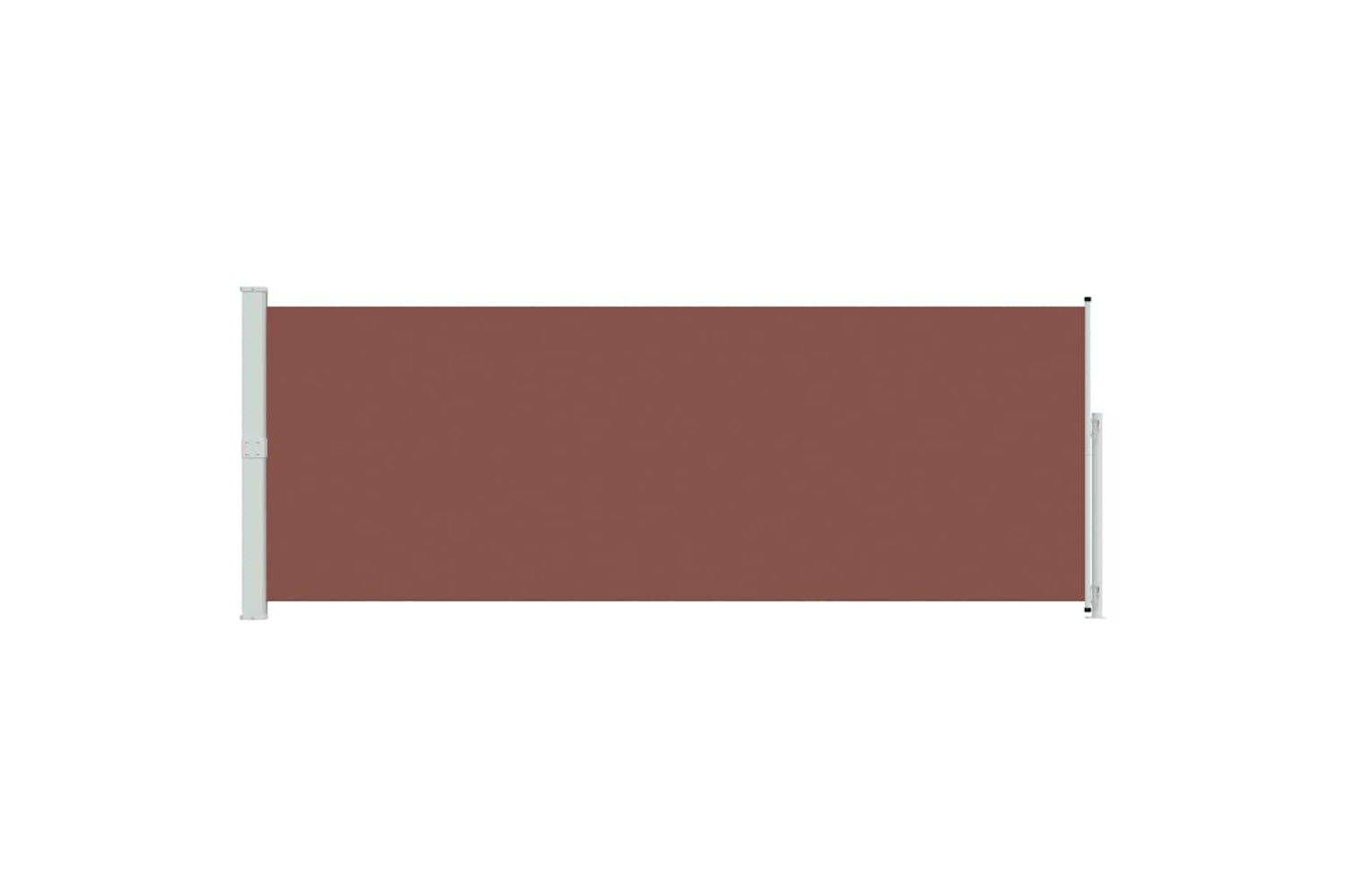 vidaXL 313408 Patio Retractable Side Awning 180x500cm Brown-3