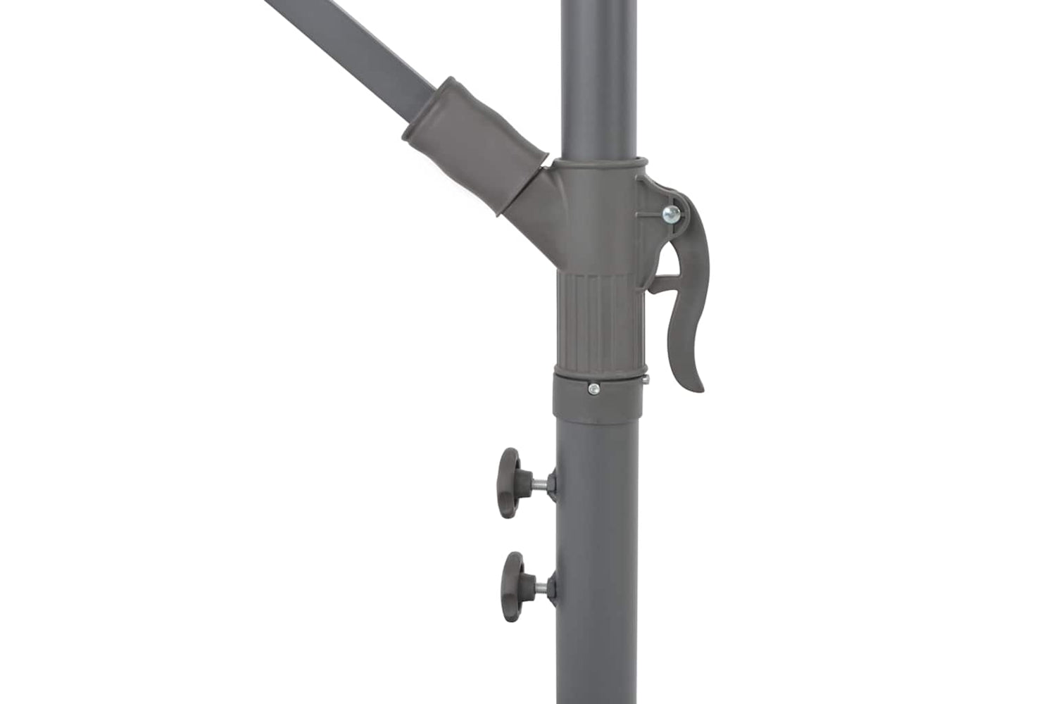 vidaXL 313754 Cantilever Umbrella With Aluminium Pole Bordeaux Red 300cm-6