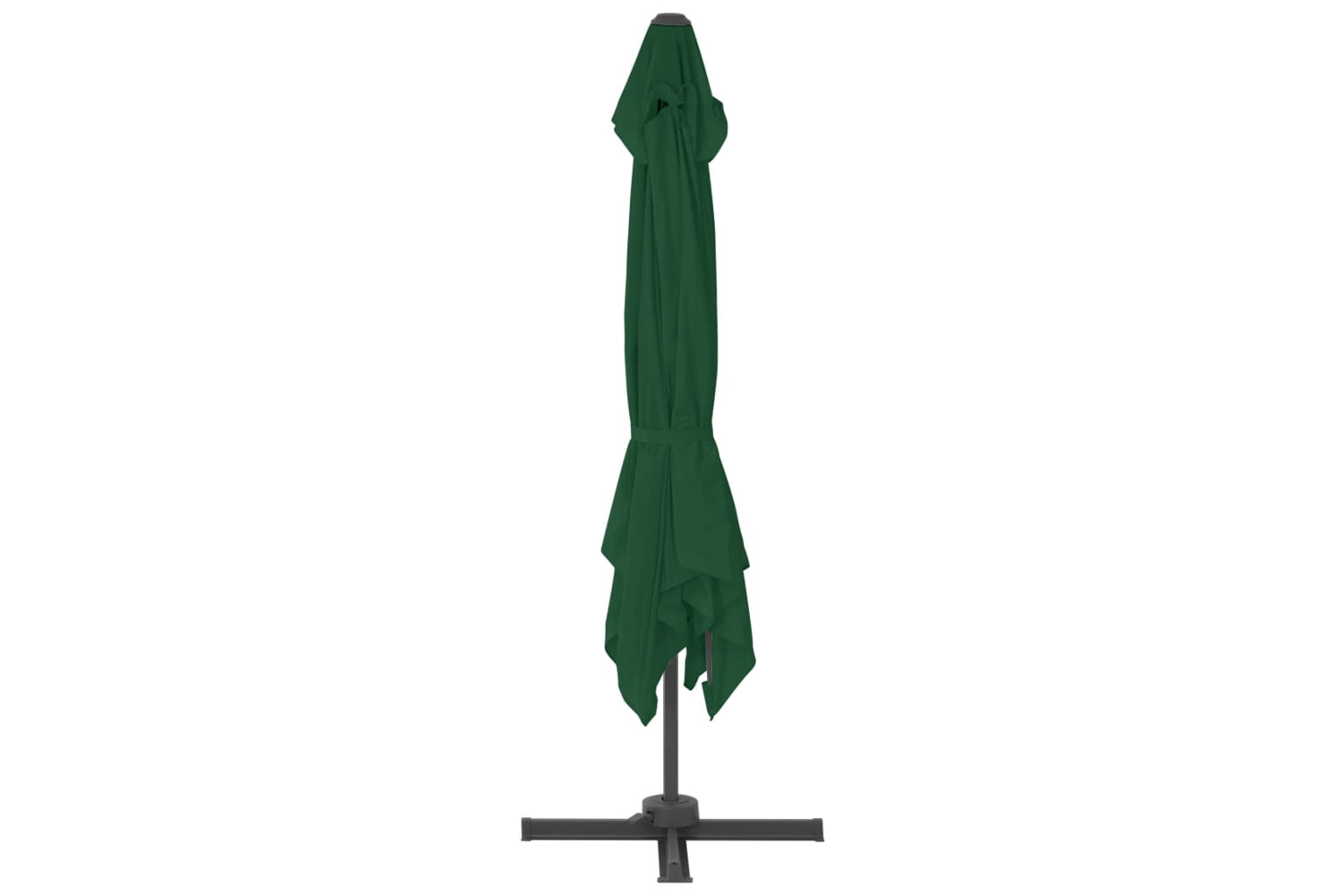 Vidaxl 276345 Outdoor Umbrella With Portable Base Green-5