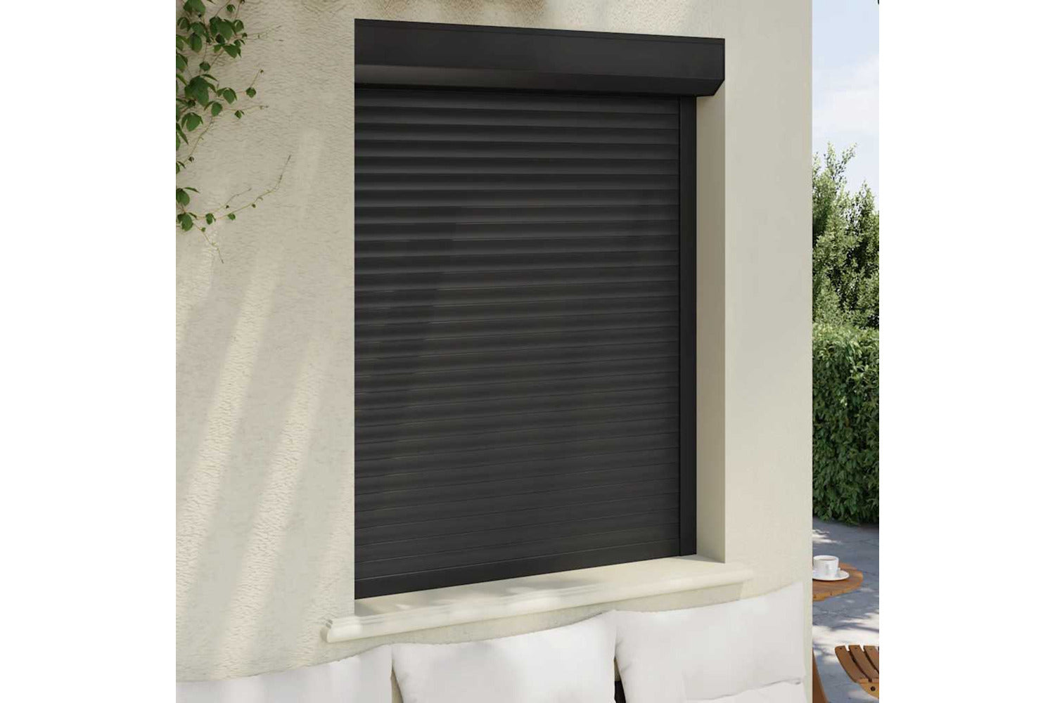 Vidaxl Roller Shutter Aluminium 100x130 Cm Anthracite-3