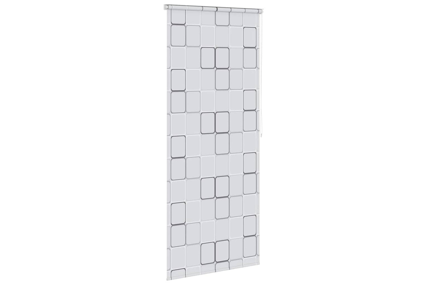 Vidaxl Shower Roller Blind 80x240 Cm Square-2