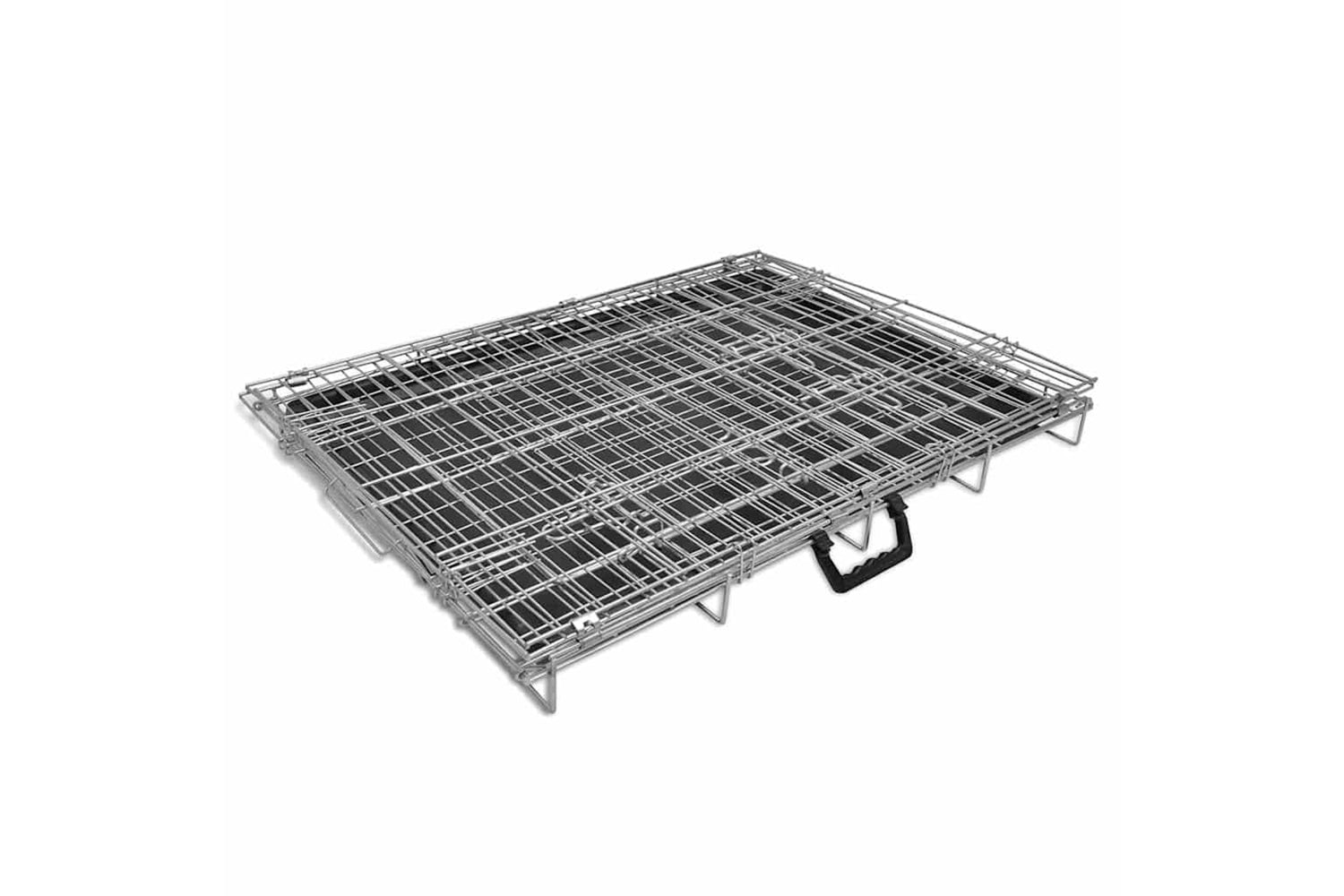 Vidaxl 170216 Foldable Dog Bench M Metal-5