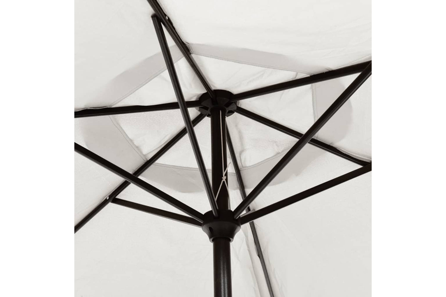 Vidaxl 42204 Led Cantilever Umbrella 3 M Sand White-6