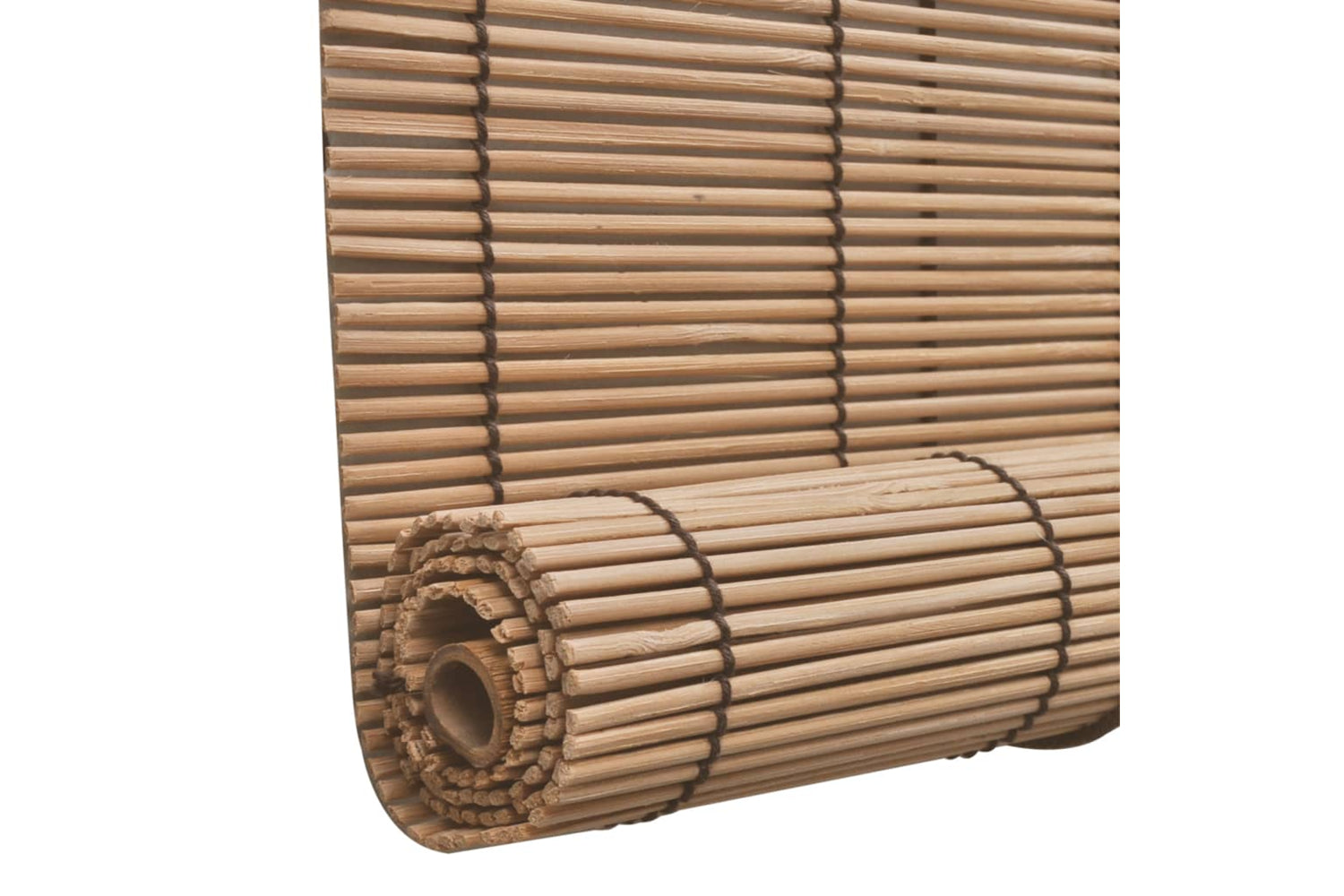 vidaXL 245812 Roller Blind Bamboo 150x160cm Brown-4