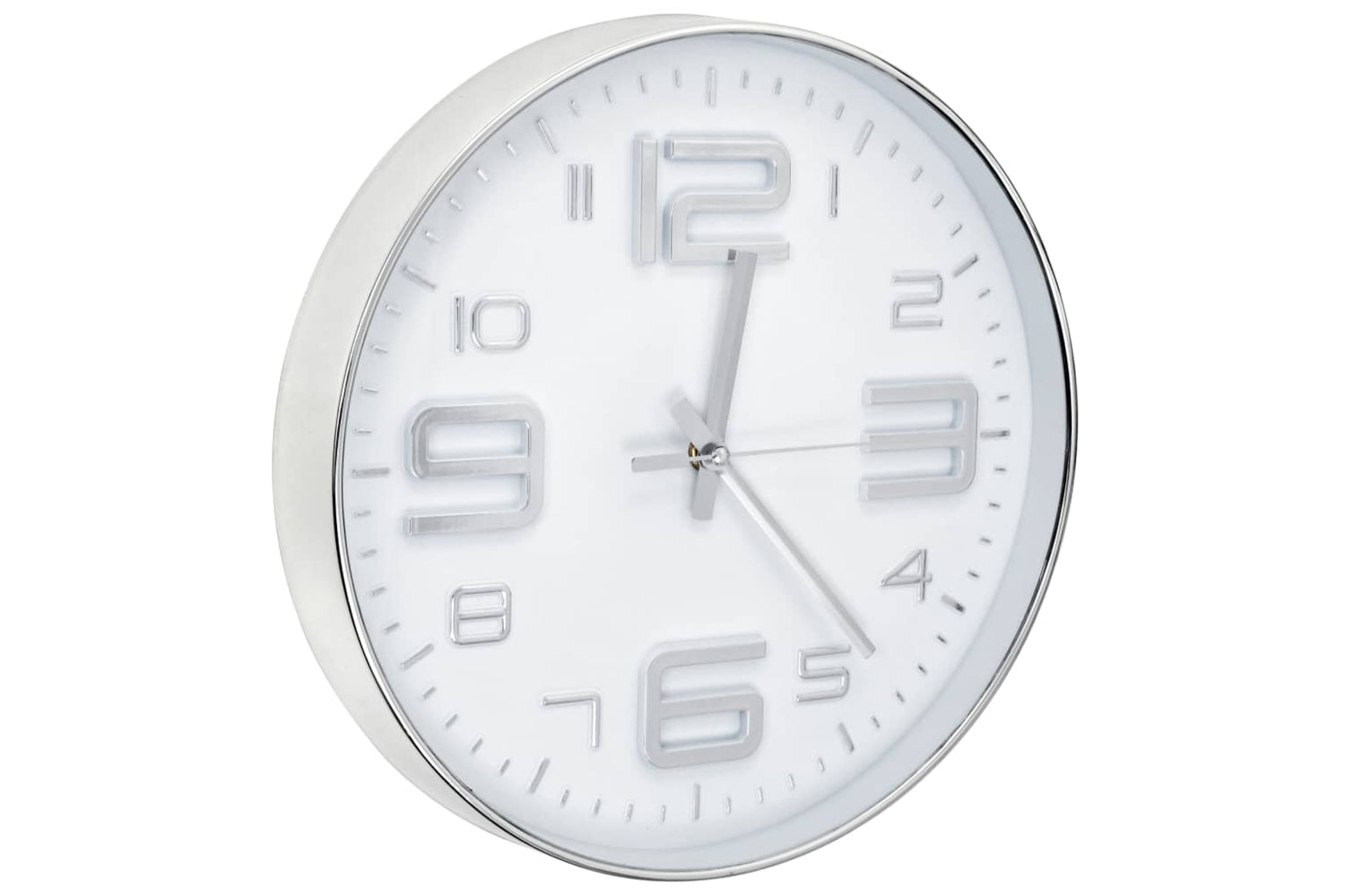 Vidaxl 50632 Wall Clock 30 cm | Silver-2