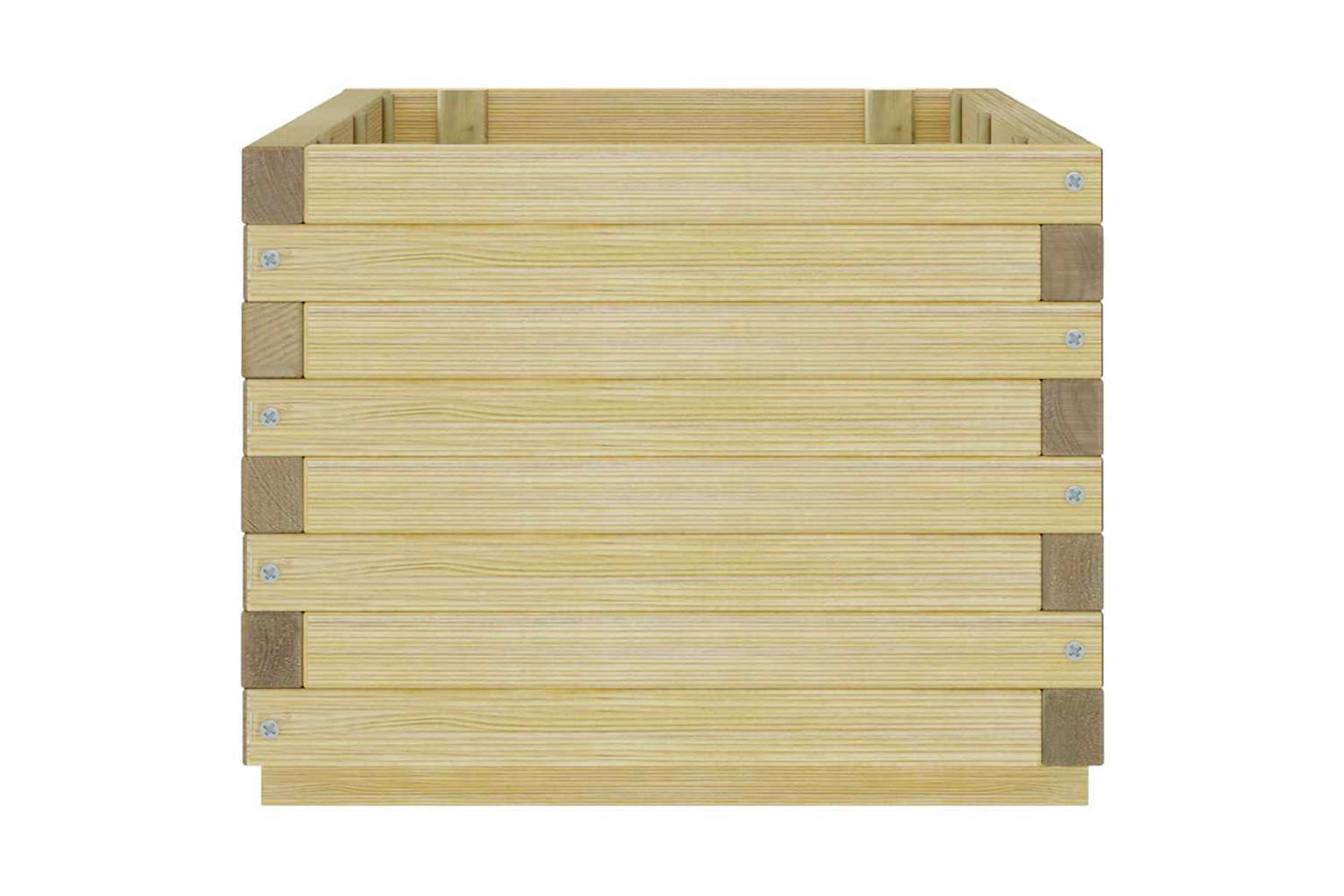 vidaXL Raised Bed 100x50x40cm Wood Rectangular-6