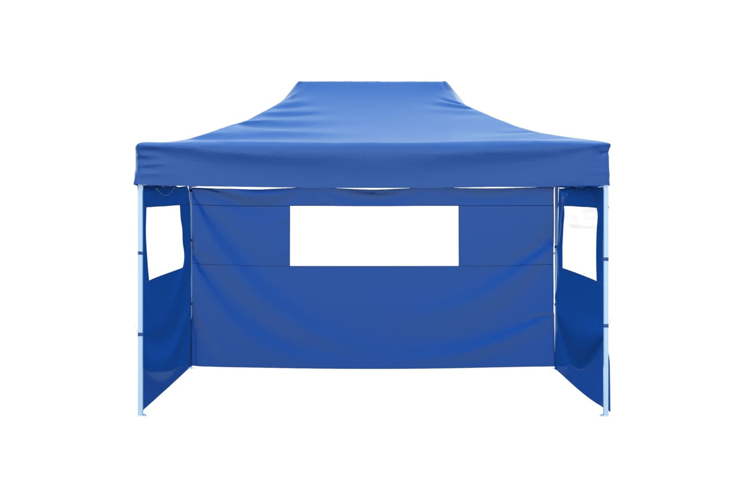 Vidaxl Foldable Tent With 3 Walls 3x4.5 M Blue-2
