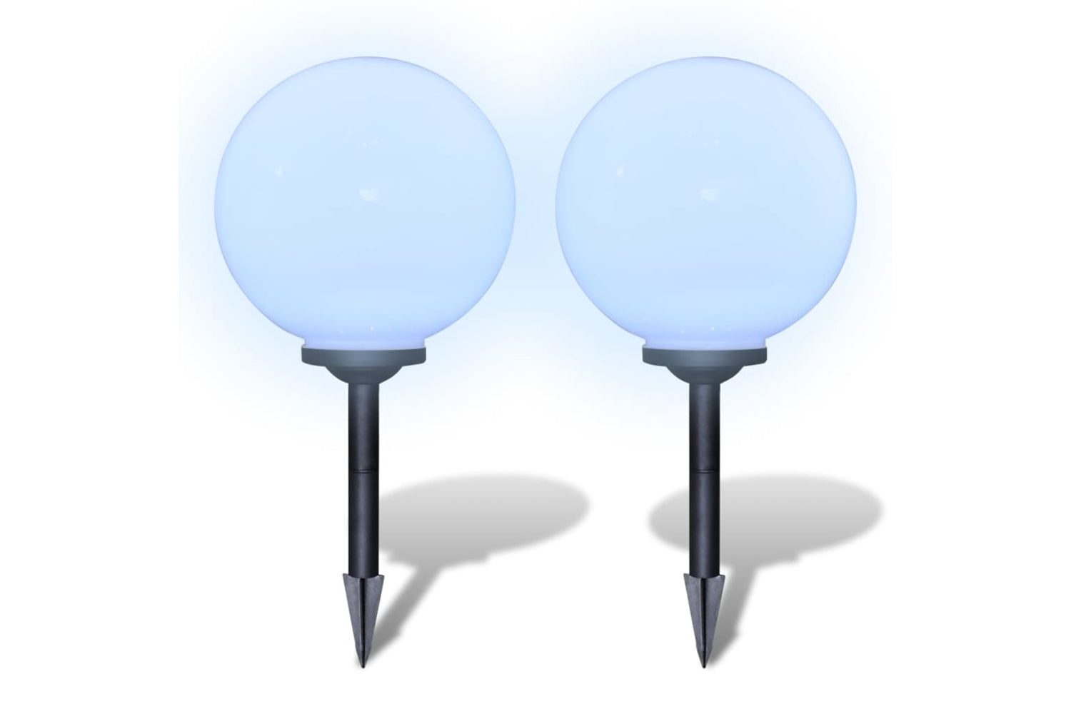 vidaXL 40865 Outdoor Pathway Lamps 2 Pcs Led 30cm With Ground Spike-2