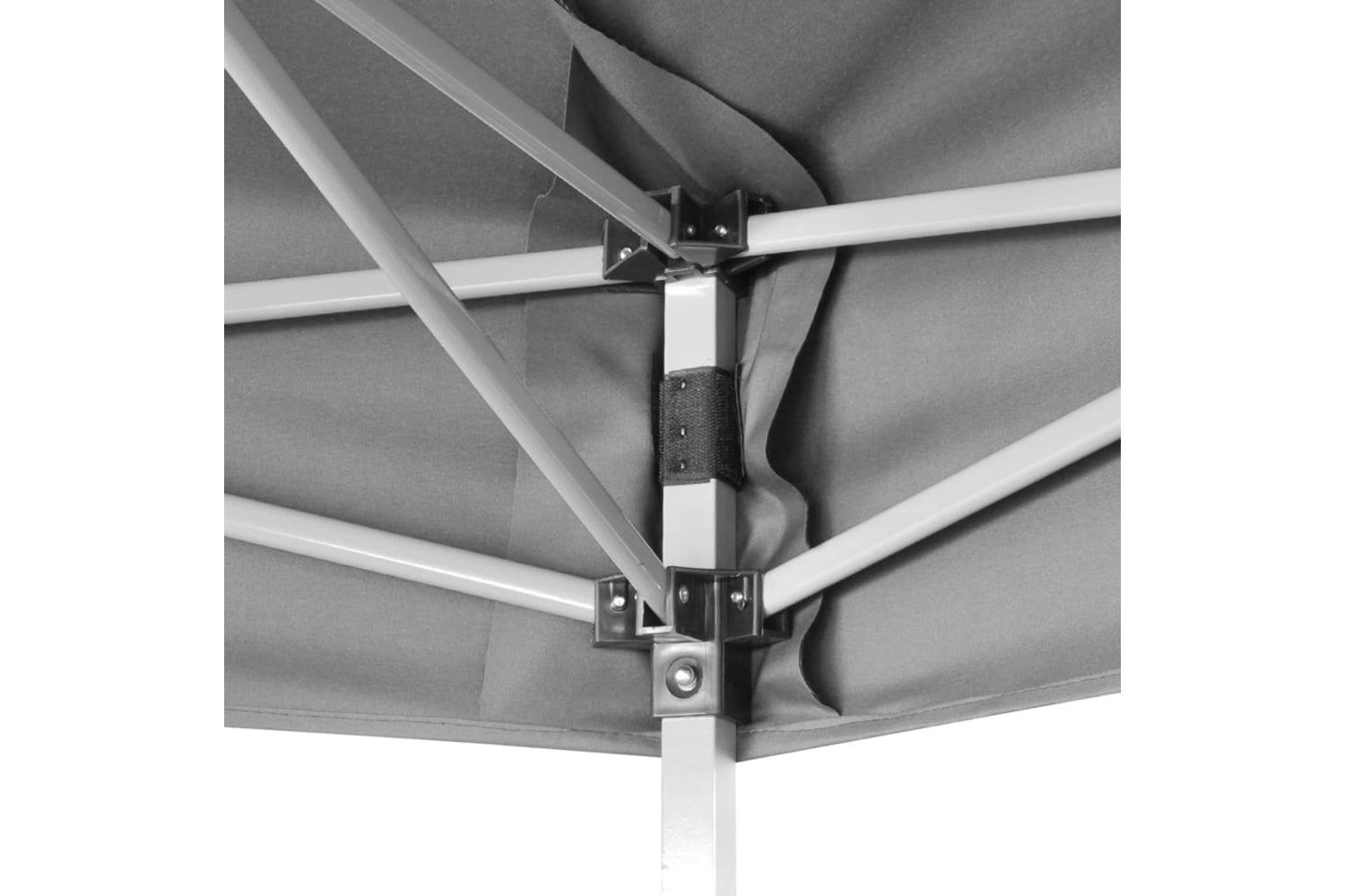 Vidaxl 42108 Hexagonal Pop-up Foldable Marquee Grey 3.6x3.1 M-5
