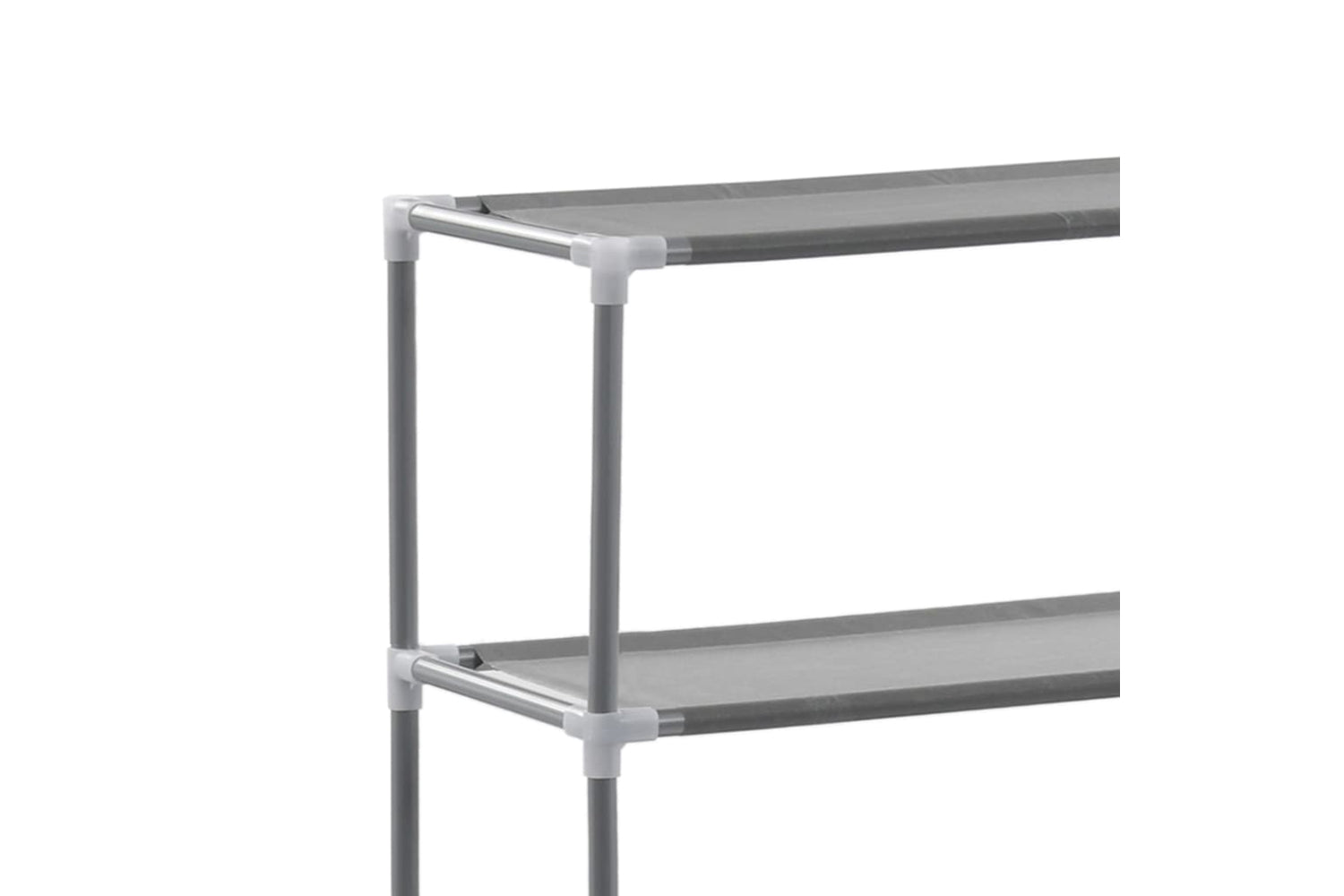 vidaXL 282465 3-tier Storage Rack Over Laundry Machine Silver 69x28x169cm-5