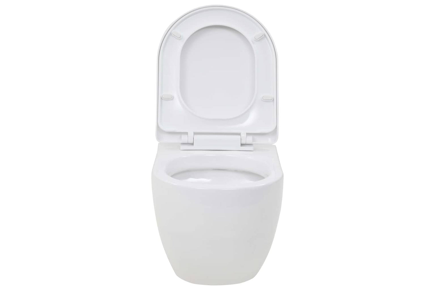 Vidaxl 143022 Wall-hung Toilet Ceramic White-3