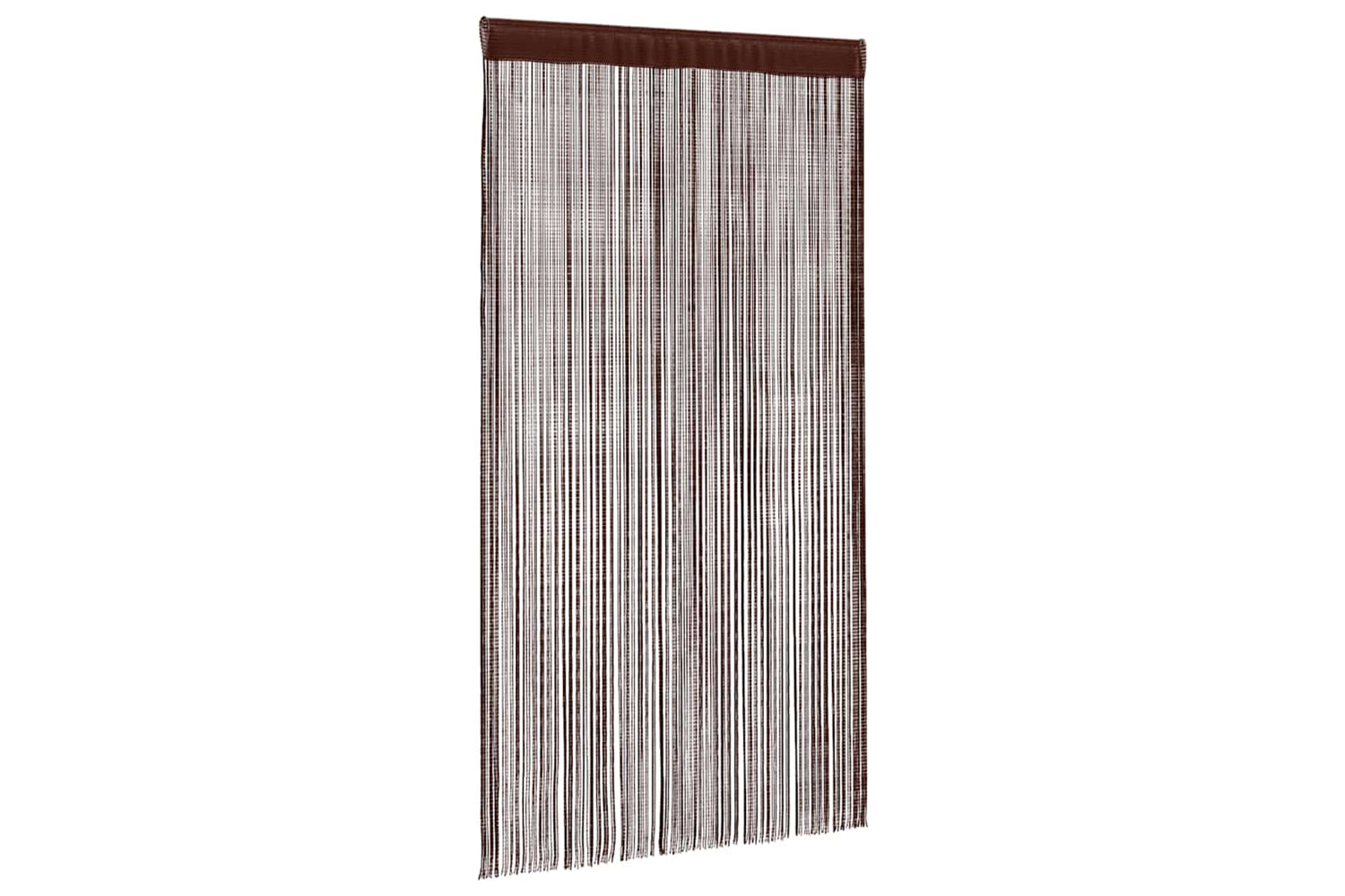 vidaXL 132410 String Curtains 2 Pcs 100x250cm Brown-3