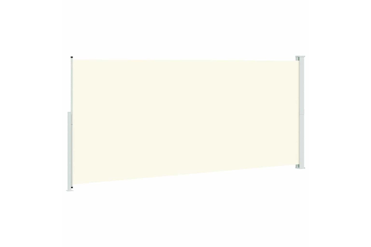 vidaXL 313430 Patio Retractable Side Awning 220x500cm Cream-5