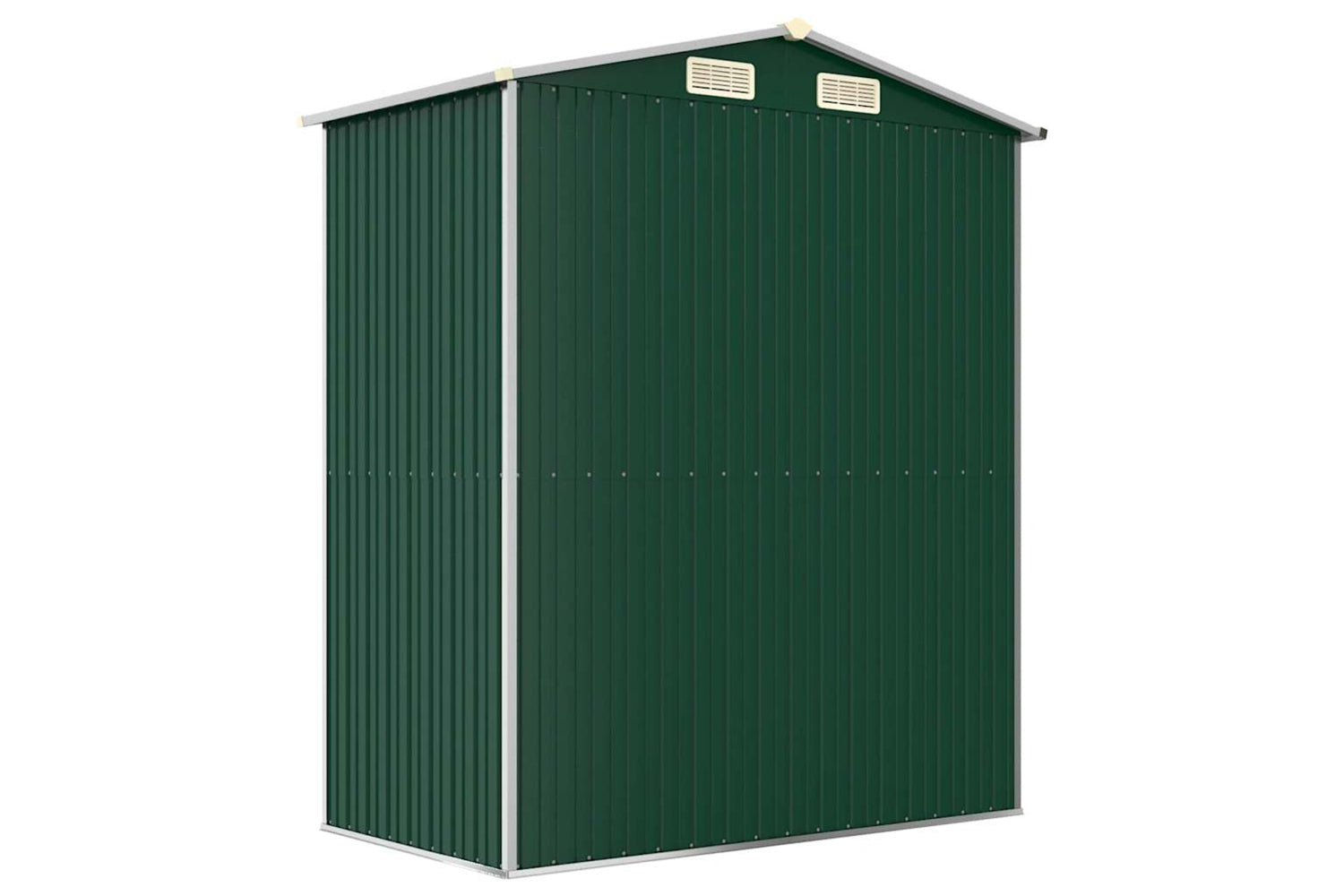 vidaXL 319267 Garden Shed Green 192x108x223cm Galvanised Steel-5
