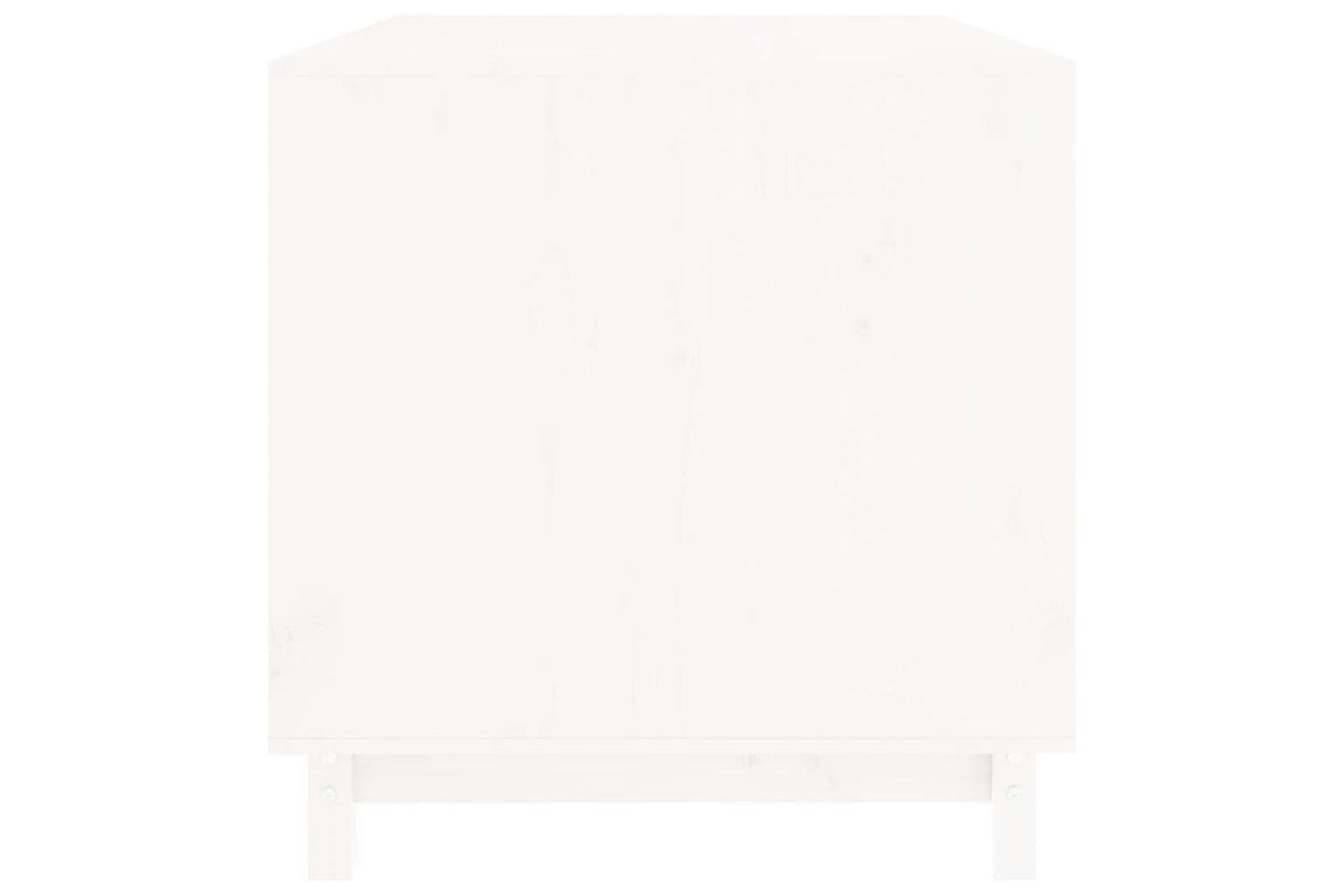 vidaXL 822492 Dog House White 100x70x72cm Solid Wood Pine-5