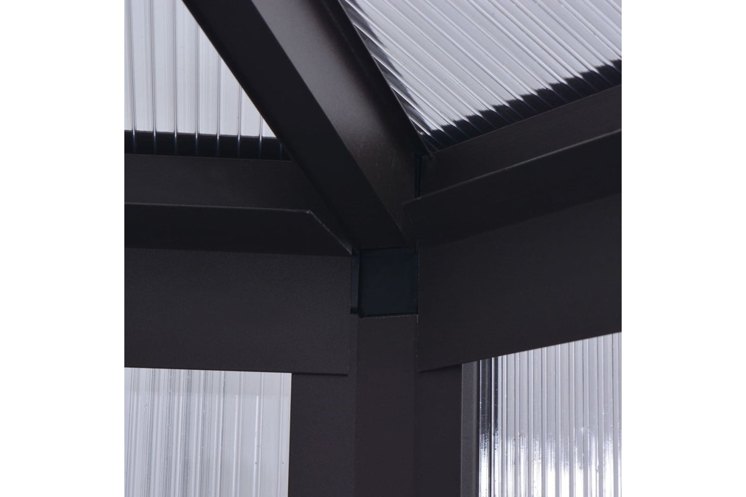 Vidaxl Greenhouse Aluminium 240x211x232 Cm-6
