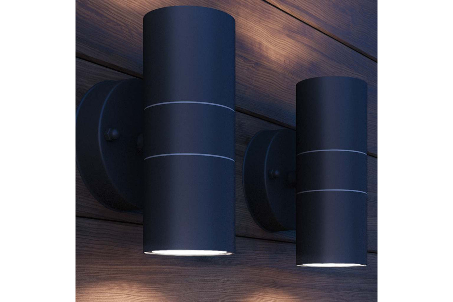 Vidaxl 42417 Outdoor Led Wall Lights 2 Pcs Stainless Steel Up/downwards-2