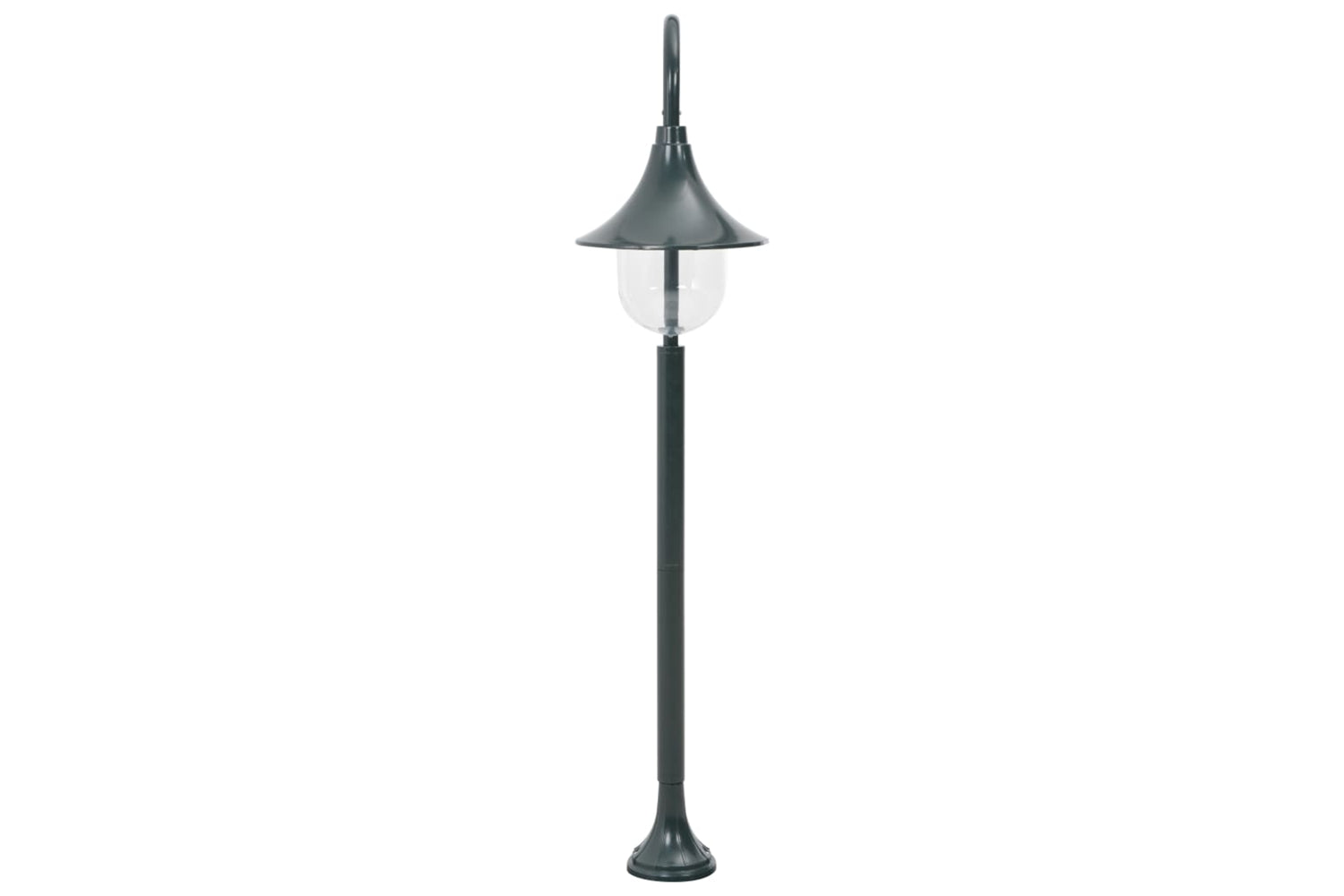 vidaXL 44218 Garden Post Light E27 120cm Aluminium Dark Green-3