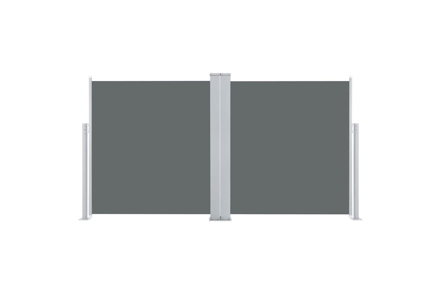 vidaXL 48444 Retractable Side Awning Anthracite 100x600cm-2