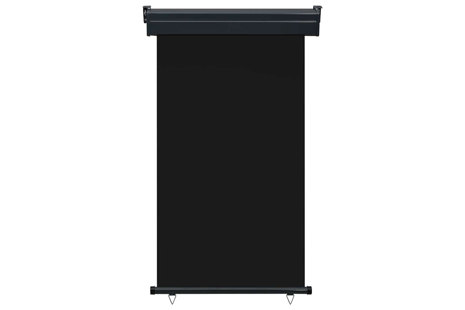 vidaXL Balcony Side Awning 105x250cm Black-2