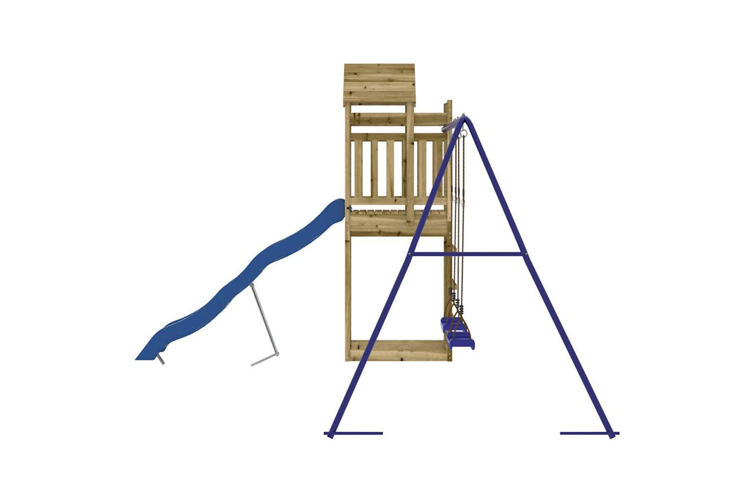 Vidaxl 3156954 Outdoor Playset Impregnated Wood Pine-5