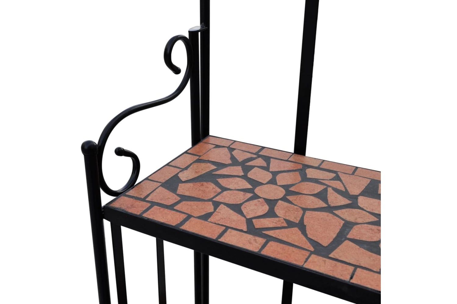 Vidaxl 41131 Plant Stand Plant Display Terracotta Colour Mosaic Pattern-3