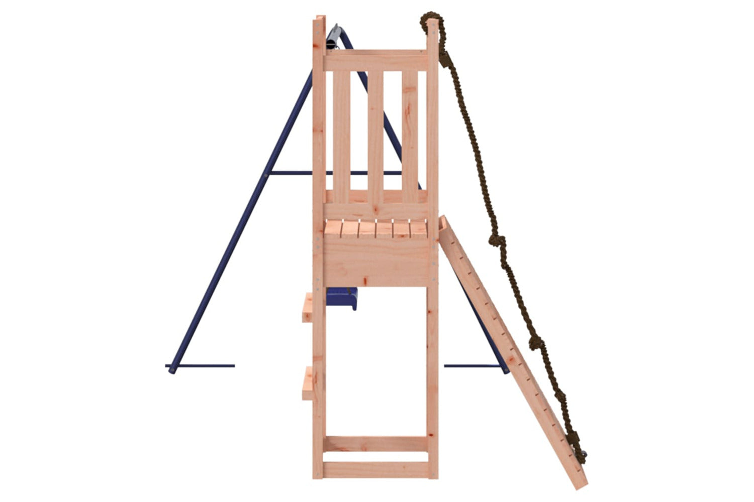 Vidaxl 3155949 Playhouse With Climbing Wall Swing Solid Wood Douglas-6