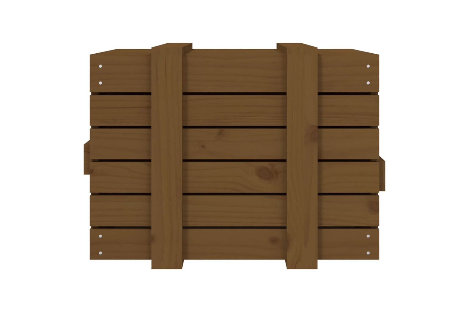 vidaXL 824996 Storage Box Honey Brown 58x40.5x42cm Solid Wood Pine-6