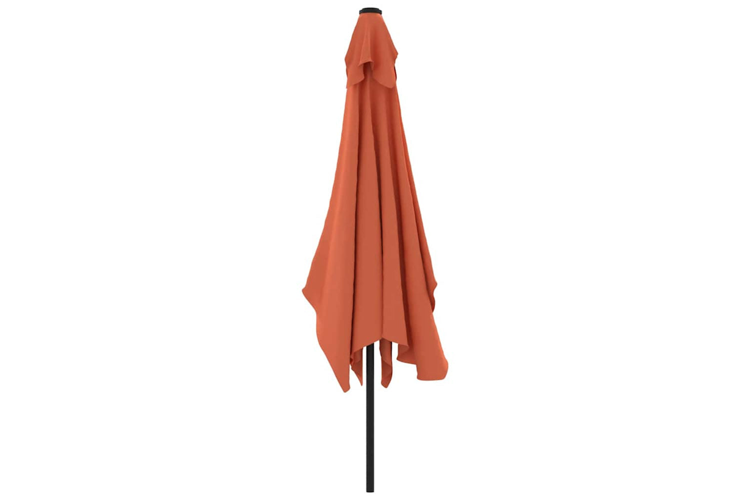 Vidaxl Garden Parasol With Metal Pole 300x200 Cm Terracotta-3