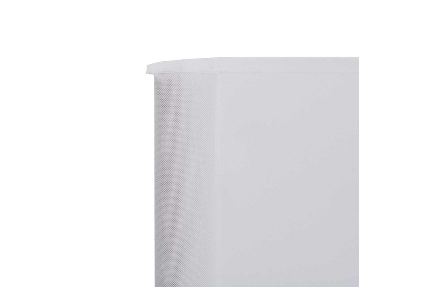 vidaXL 44543 6-panel Wind Screen Fabric 800x80cm White-4