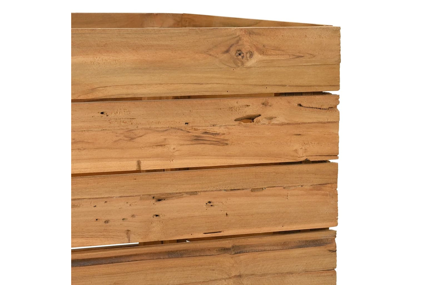 vidaXL Raised Bed 100x40x55cm Recycled Teak Wood And Steel-6