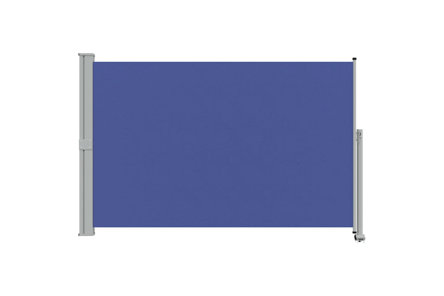 vidaXL Patio Retractable Side Awning 160x300cm Blue-3