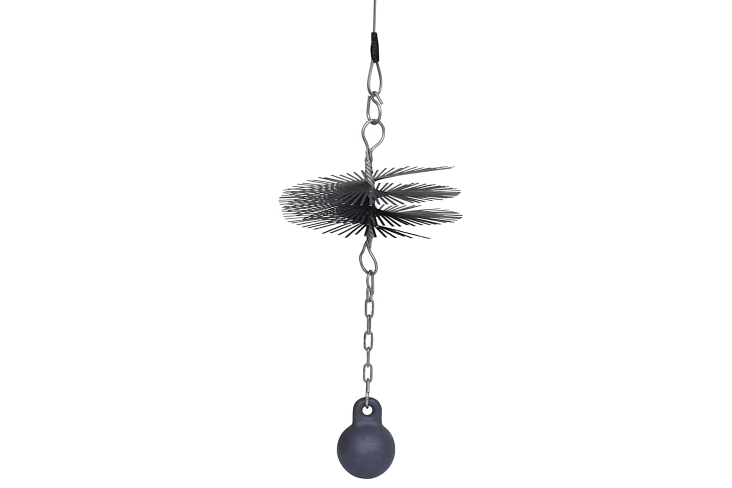 vidaXL 141273 Round Chimney Cleaning Brush Dia. 25cm-3