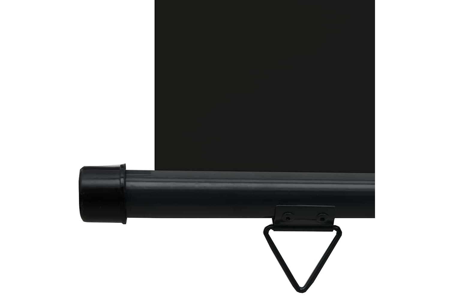 vidaXL Balcony Side Awning 105x250cm Black-8