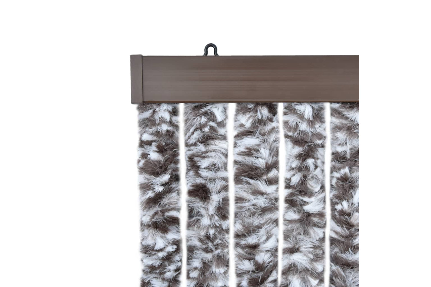vidaXL 284276 Insect Curtain Brown And Beige 56x185cm Chenille-4