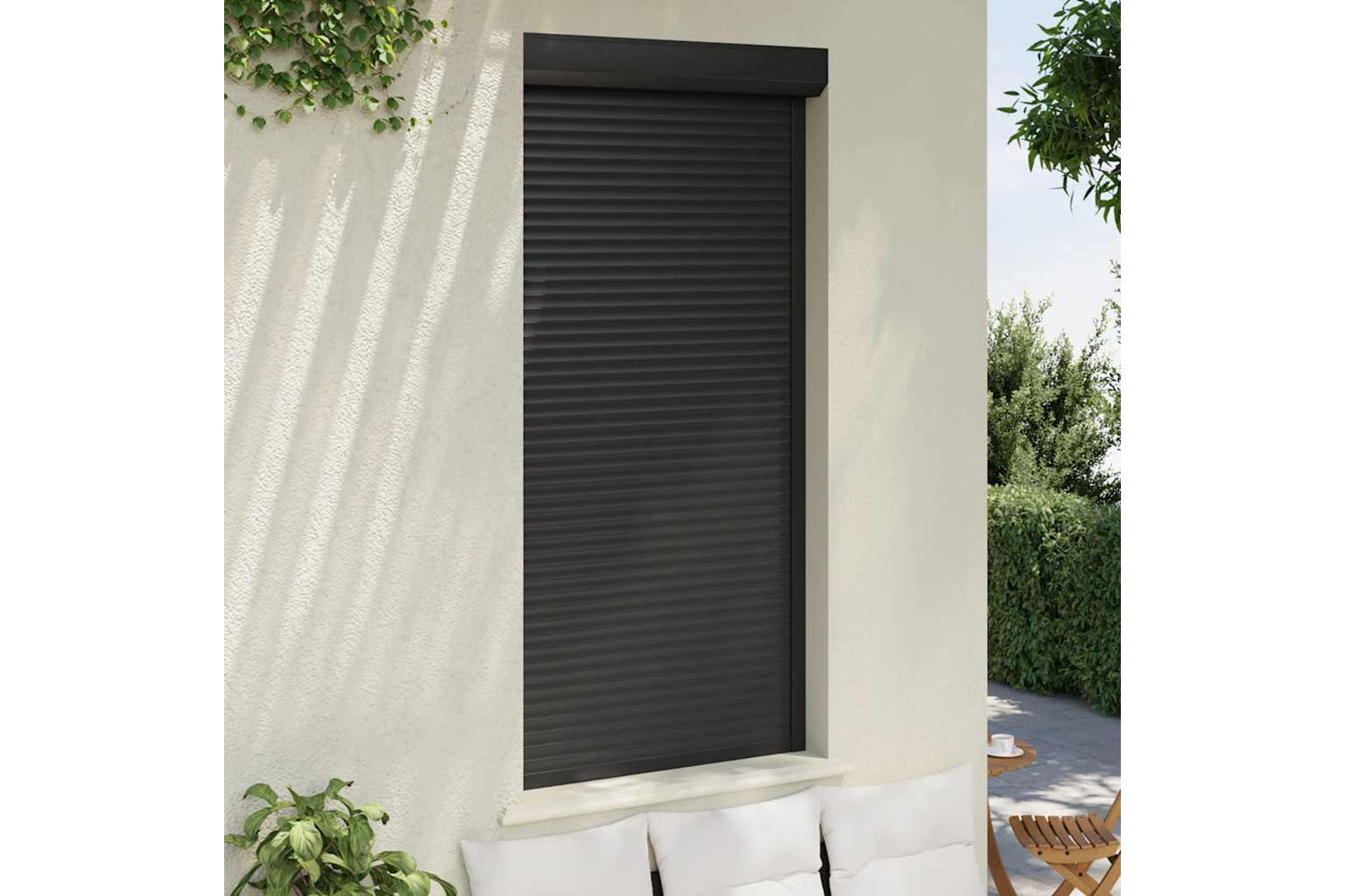 Vidaxl Roller Shutter Aluminium 100x210 Cm Anthracite-3