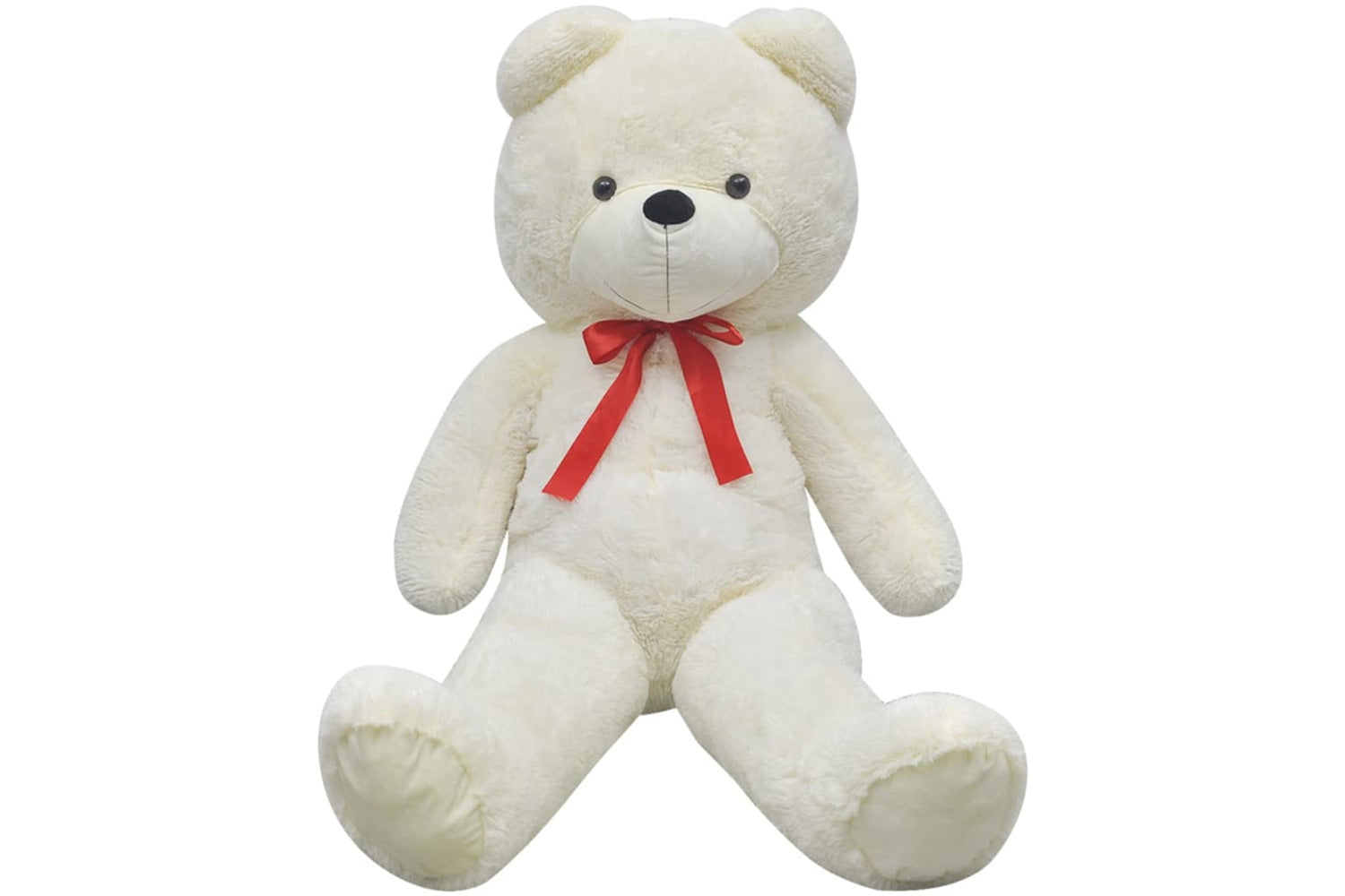 vidaXL 80099 Xxl Soft Plush Teddy Bear Toy White 135cm-2