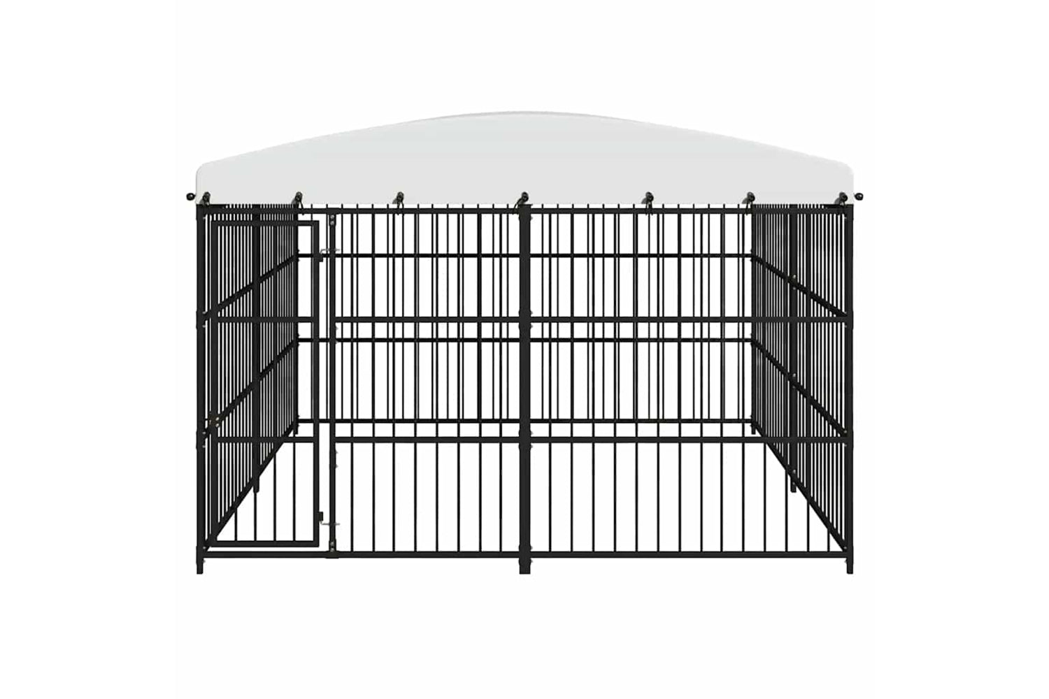 vidaXL 170895 Outdoor Dog Kennel With Roof 300x300x210cm-2