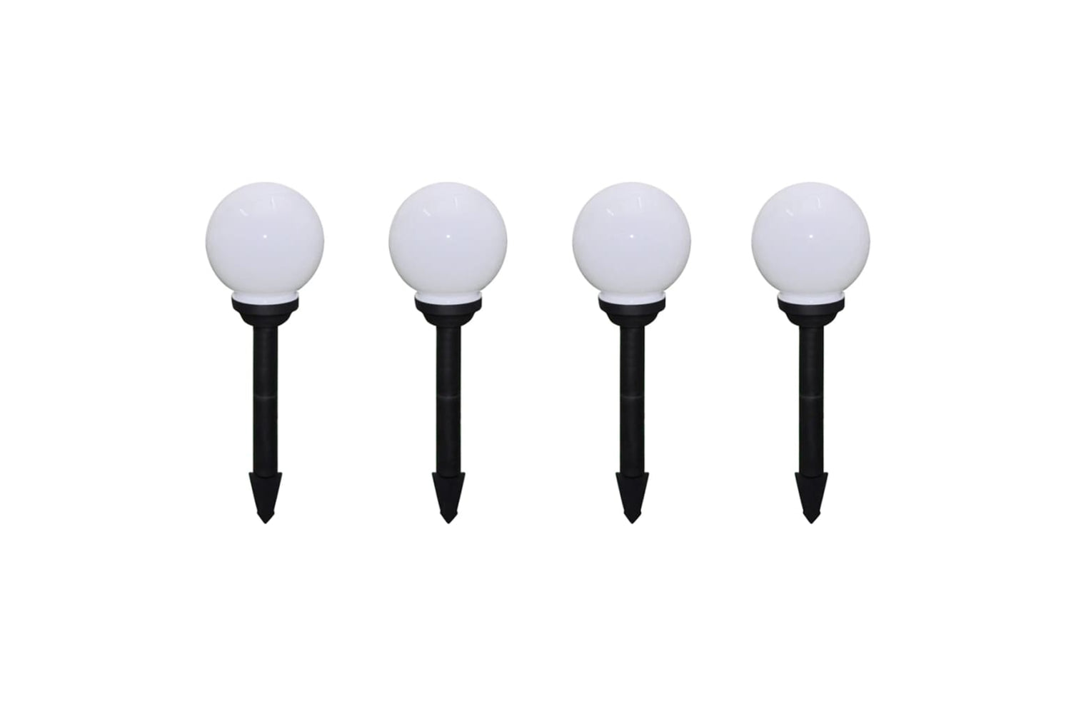 vidaXL 277114 Outdoor Pathway Lamps 8 Pcs Led 15cm With Ground Spike-2