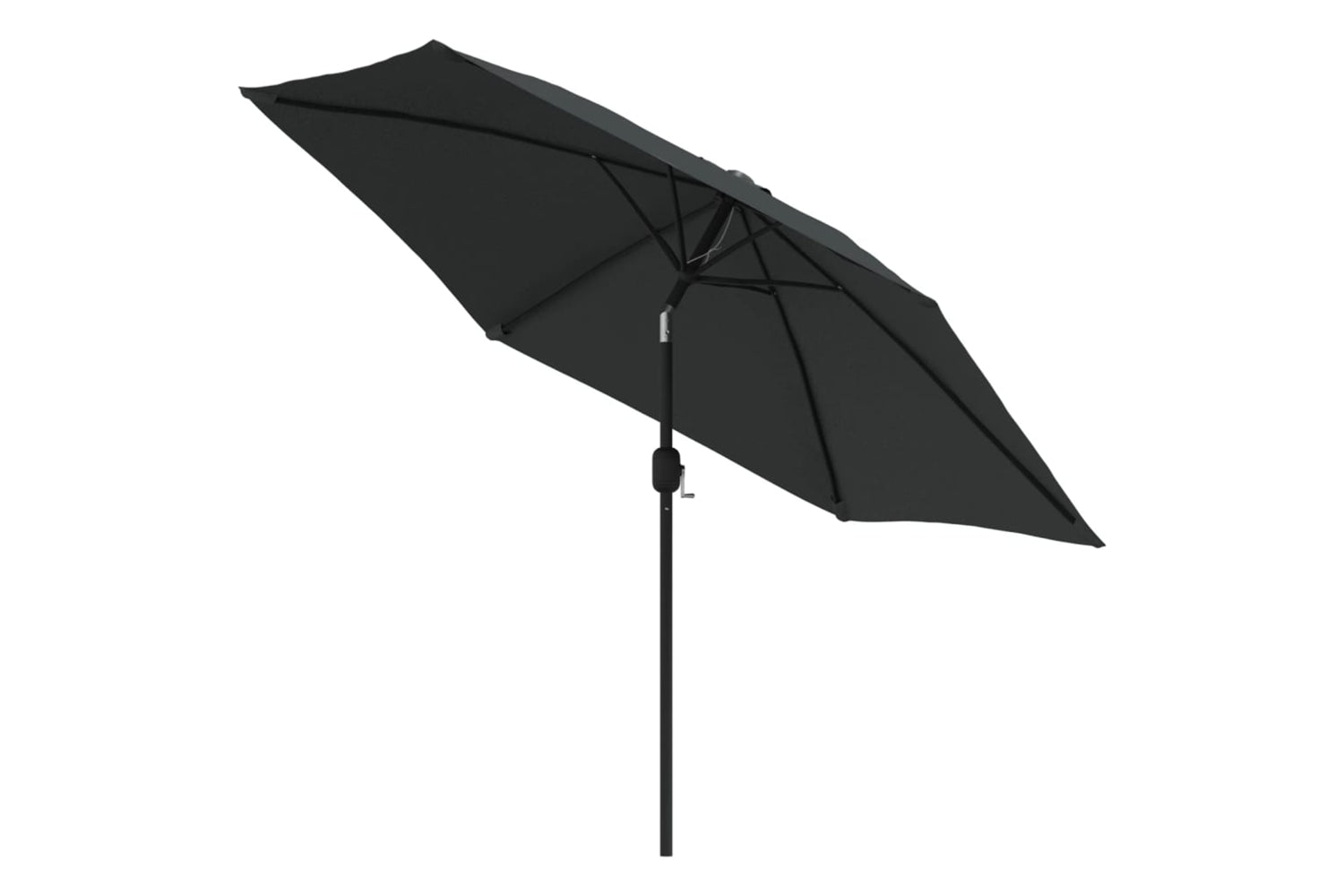 vidaXL 44499 Outdoor Parasol With Metal Pole 300cm Anthracite-2