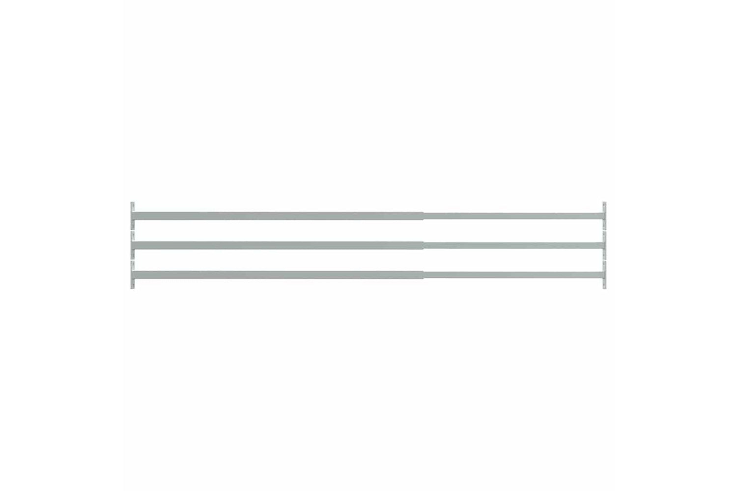 Vidaxl 144516 Adjustable Security Window Bars 3 Pcs 710-1200 Mm-2