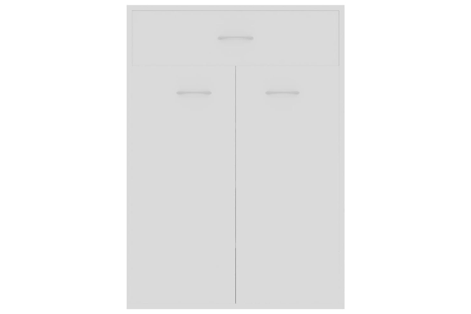 vidaXL 801071 Shoe Cabinet White 60x35x84cm Engineered Wood-6