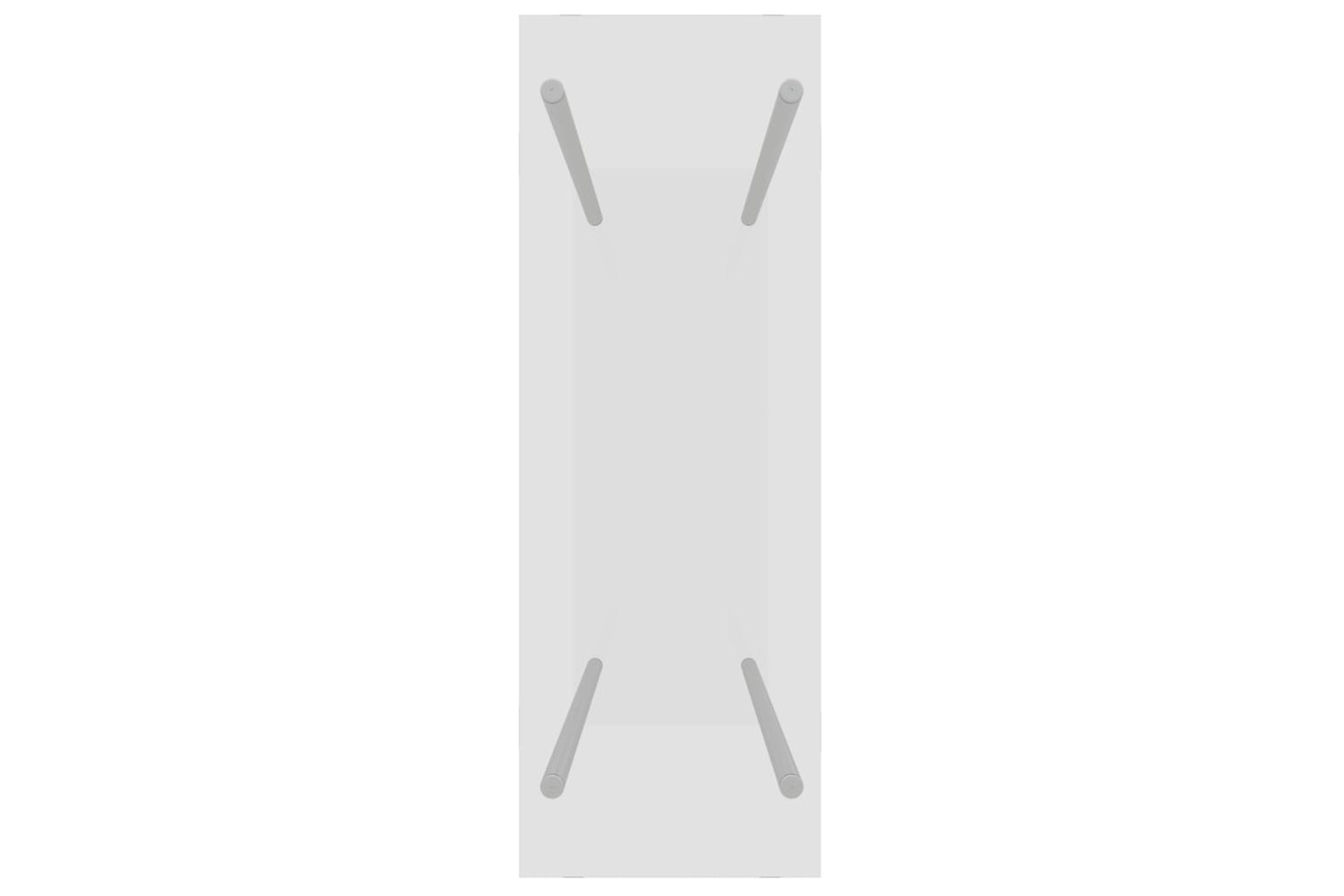 vidaXL 327469 Firewood Rack Transparent 80x35x100cm Tempered Glass-3